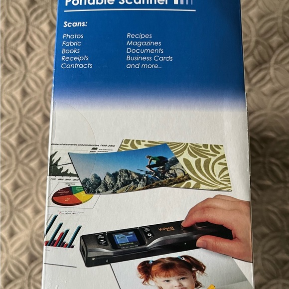 VuPoint Magic Wand portable handheld photo/document scanner. New in box❣️ - Picture 2 of 7